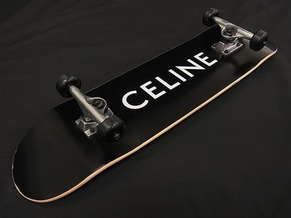 Celine Wood Skateboard Deck Blackish Bl8468