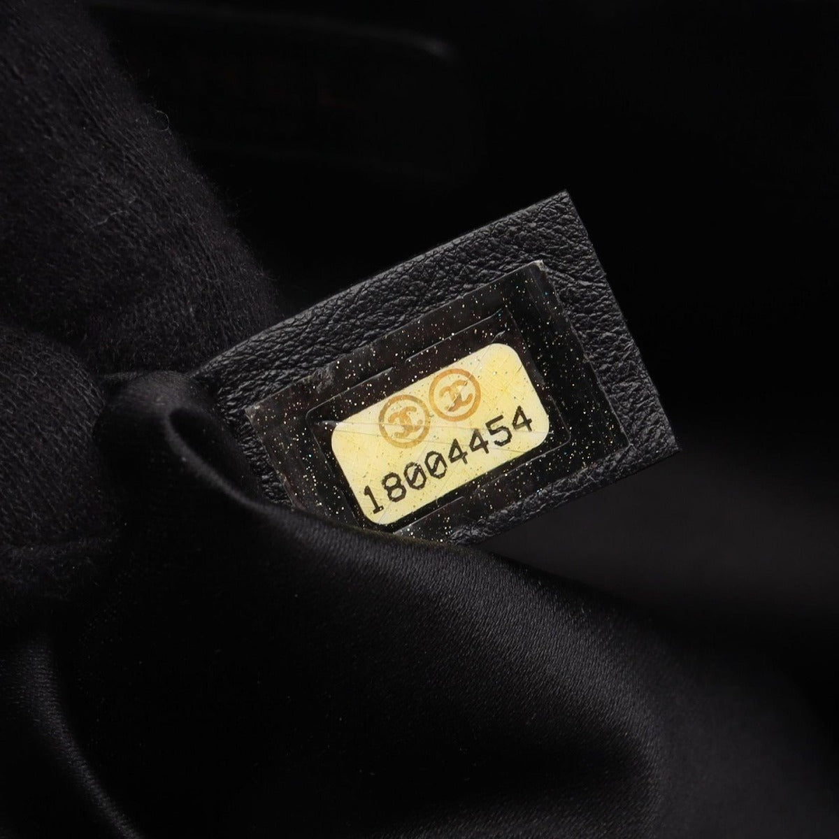 Chanel Tote Quilted Petite Shopping PST Black Leather Chainto — view 5