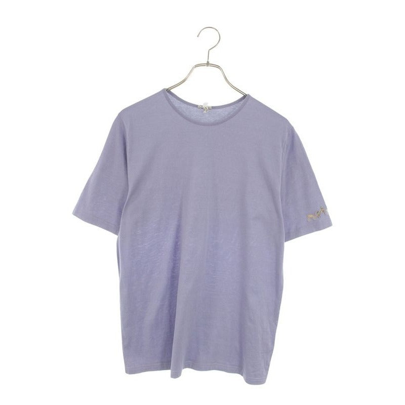 Hermes Sleeve Embroidered Cotton T-Shirt
