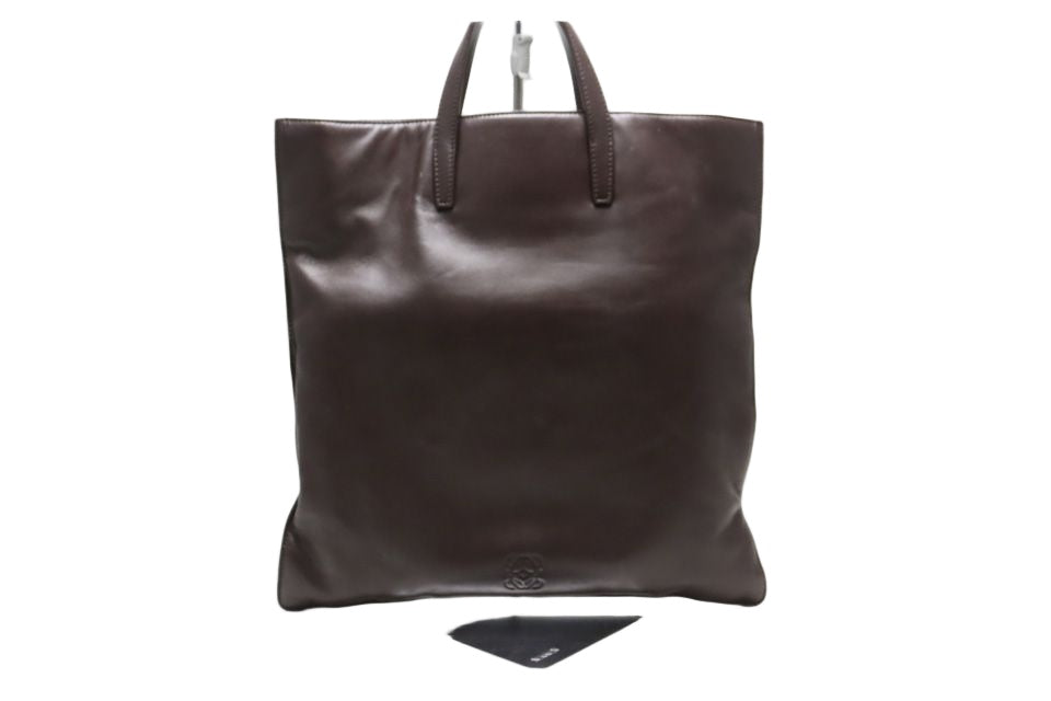 Loewe Leather Handbag Brown