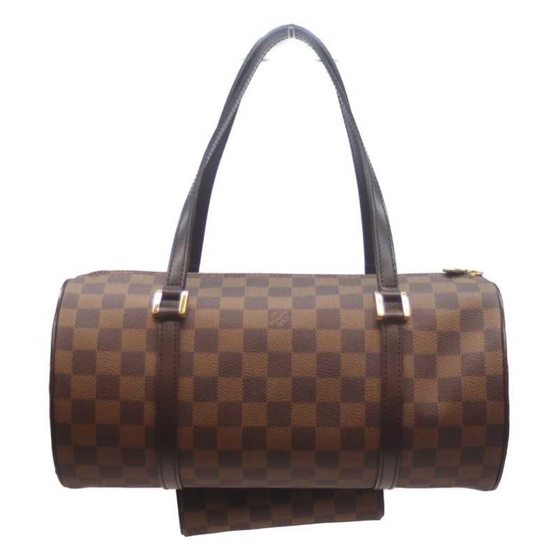 Louis Vuitton 04 N51303 Damier Papillon 30 With Child Damier Canvas Handbag