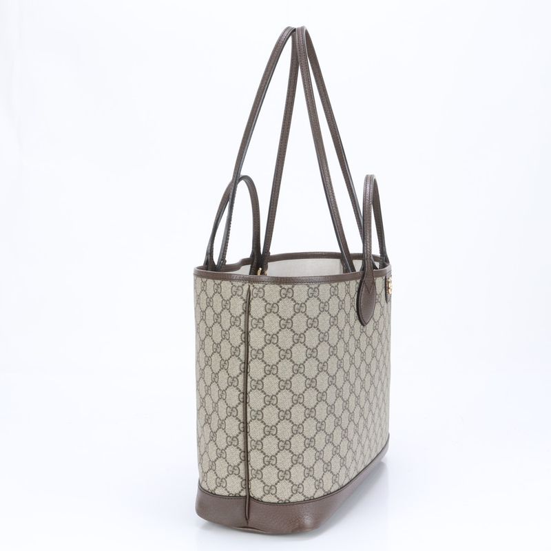 Gucci 739730 Ophidia GG Supreme 2WAY Tote Bag Shoulder Commuter Leather A4