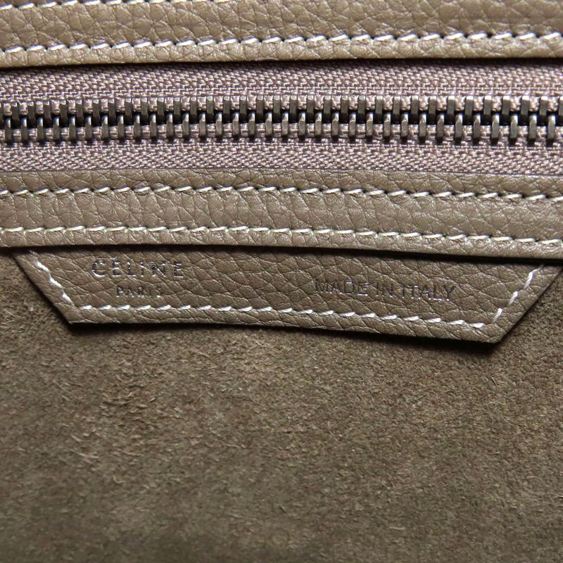 Celine Luggage Micro Tote Bag Calf Women