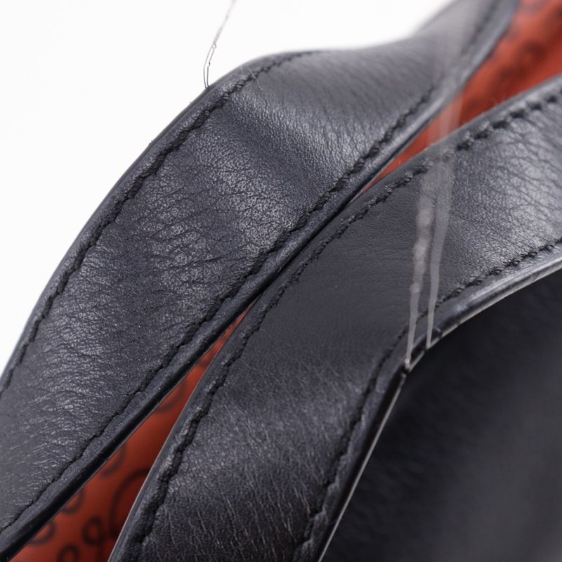 Loewe Missy Small Anagram 2WAY Shoulder Calf Black/pink Ladies Handbag