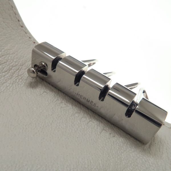 Hermes Bearn Key Case 4 Series Chevre White Series Similar To Svhardware Hermes