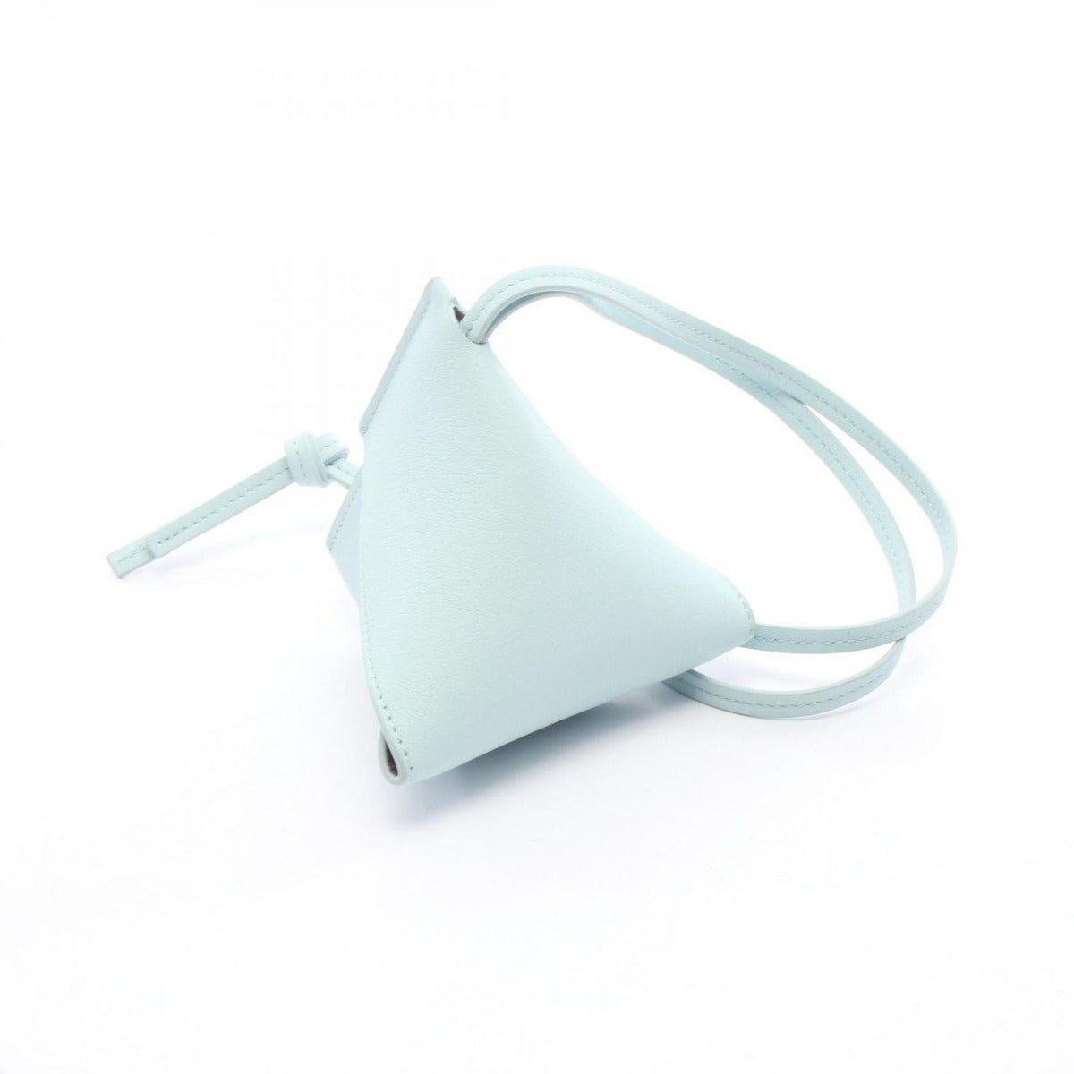 Loewe Charm Puzzle Fold Ice Blue Leather — view 2