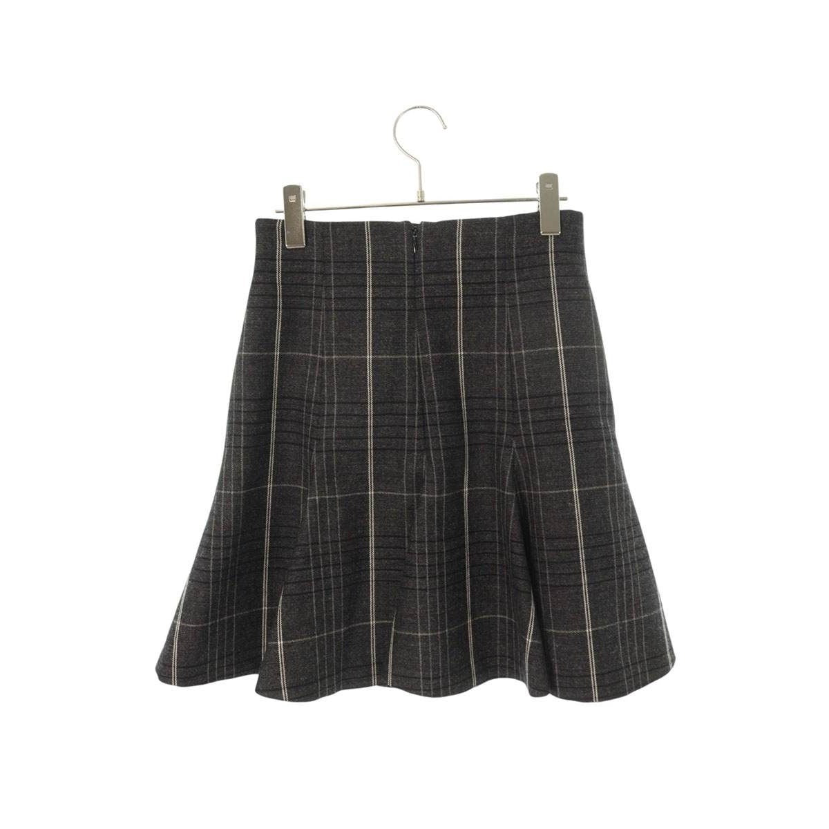 Dior Checkered Skirt 38 — view 2