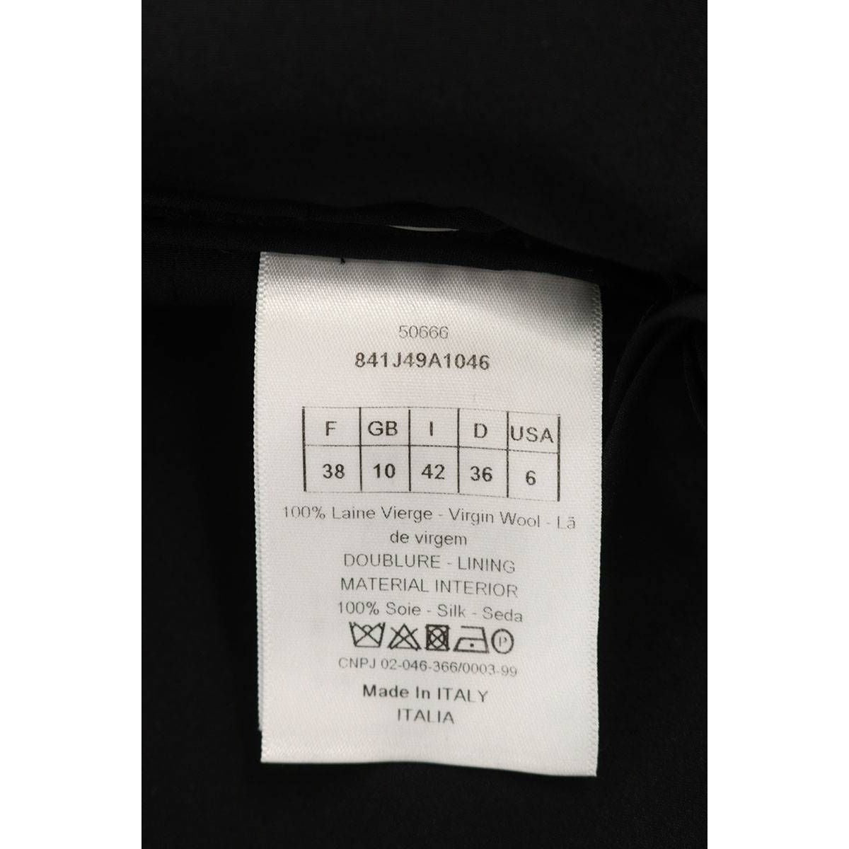 Dior Checkered Skirt 38 — view 3