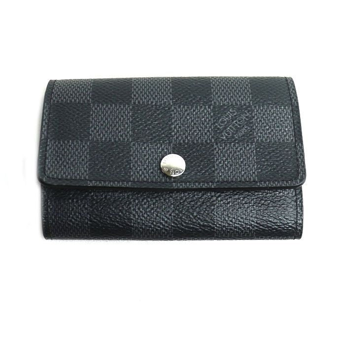 Louis Vuitton Multicles 6 key Case Damier Graphite Black Ct5210