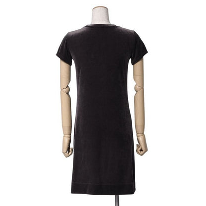 Gucci Dress Size XS Velour Interlocking G Logo — view 2
