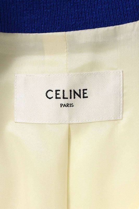 Celine 2v35n851c Embroidered American Teddy Blouson Men's 46