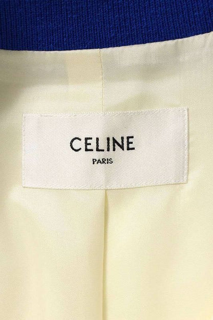 Celine 2v35n851c Embroidered American Teddy Blouson Men's 46