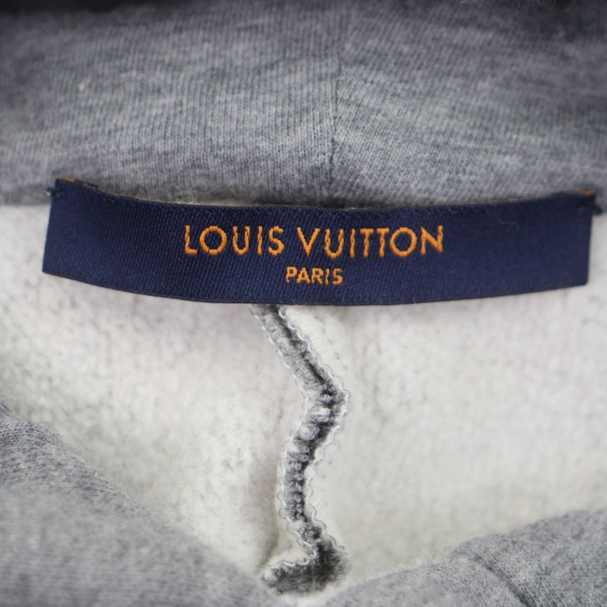 Louis Vuitton Cotton Monogram Circle Cut Hoodie Pullover Gray L — view 5