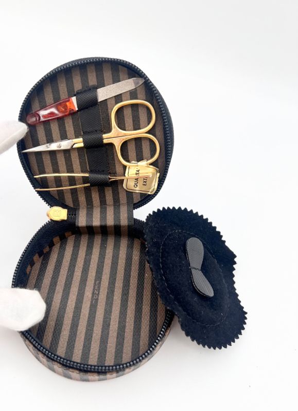 Fendi Pecan Makeup Pouch Mini Pouch Cosmetic Pouch 07bs050