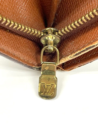 Louis Vuitton Monogram Porte Monet Vieux Trésor Fold Wallet With L-shaped