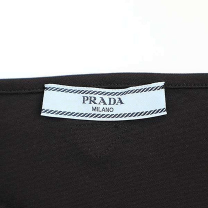 Prada 23ss Jersey Long Skirt Jersey Long Skirt 31116 Black 36