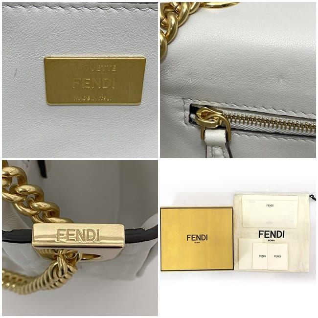 Fendi Shoulder Bag Baguette Chain Midi F21733