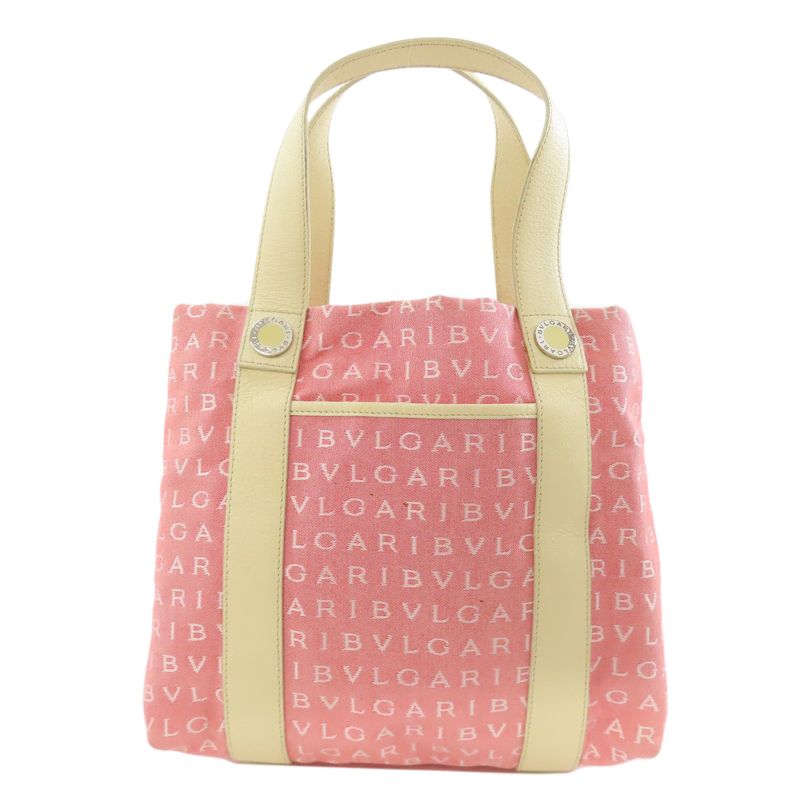 Bvlgari Logomania Tote Bag Canvas Women