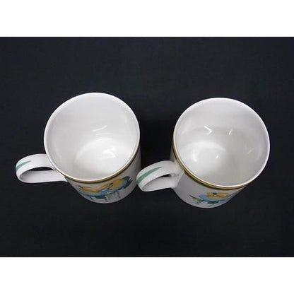 Hermes Toucans Mug Tableware Set of 2 Ivory Multicolor — view 3