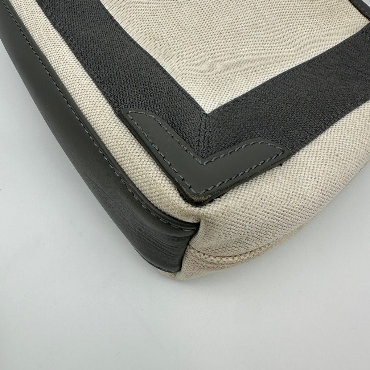 Balenciaga Bag Navy Cabas XS Natural Black — view 8