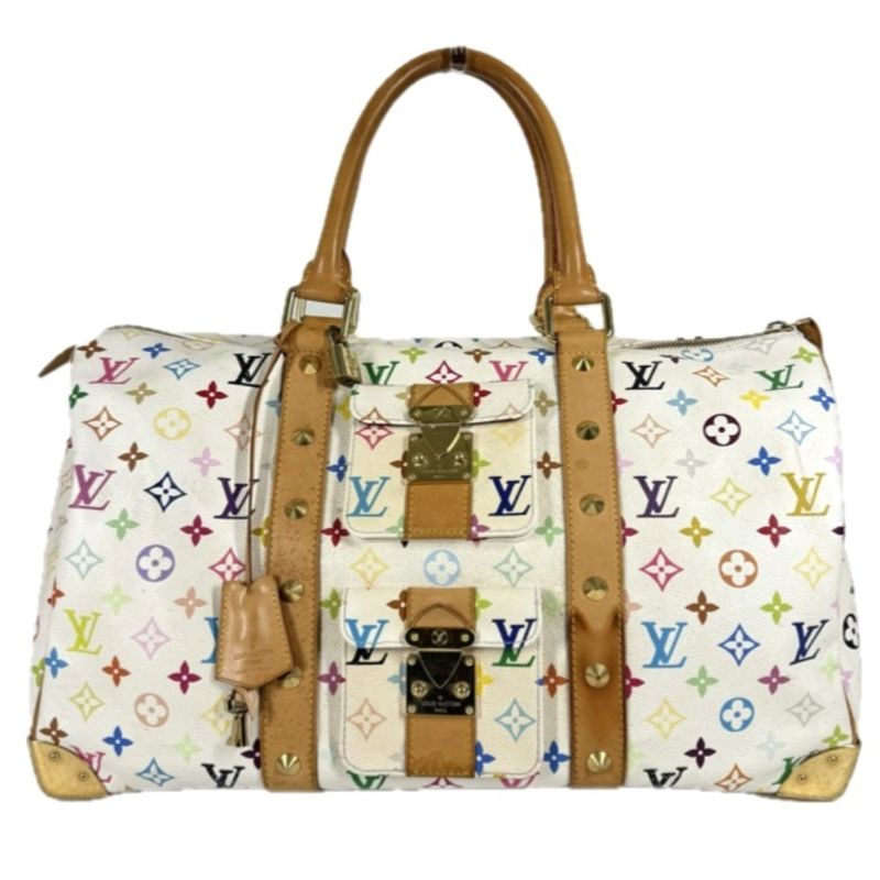 Louis Vuitton Boston Bag Keepall 45 Keepall 45 M92641 Monogram Multicolor