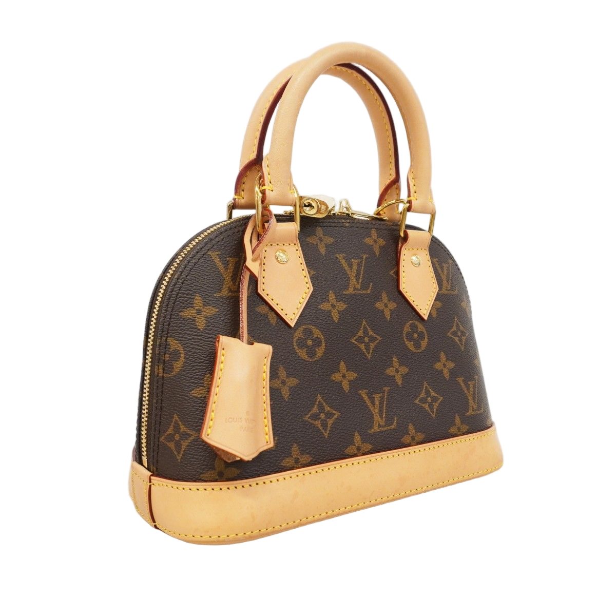Louis Vuitton Handbag Monogram Alma BB Brown 2-Way Bag — view 2