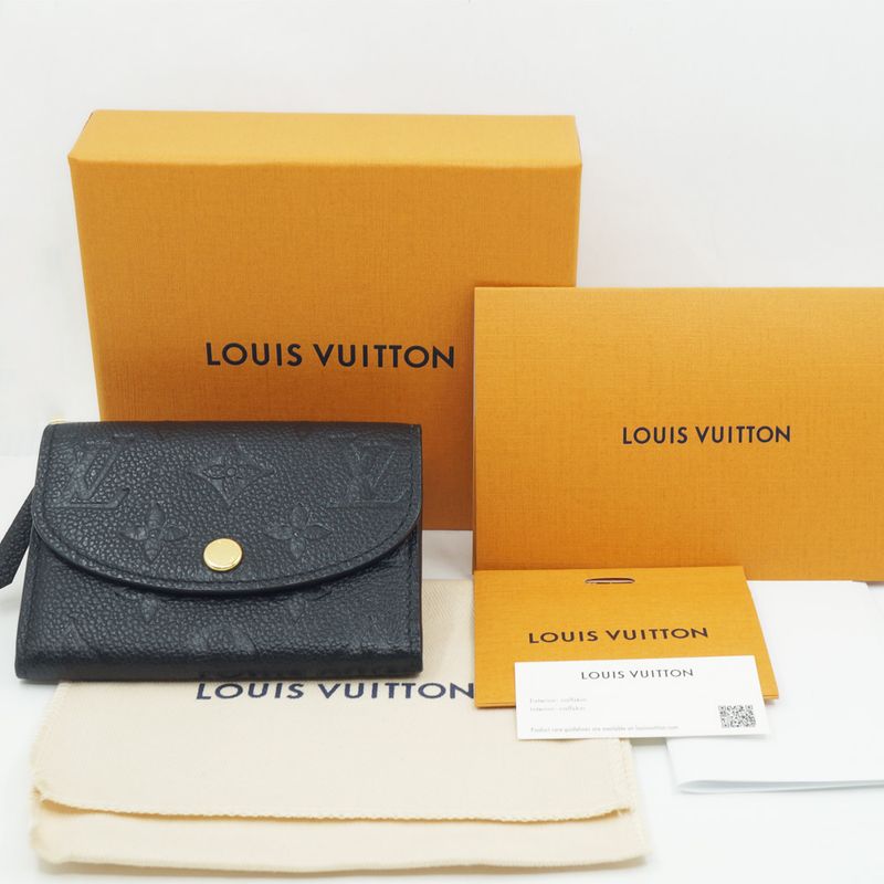 Louis Vuitton M81455 Portomone Rosali Monogram Empreinte Coin Case RFID