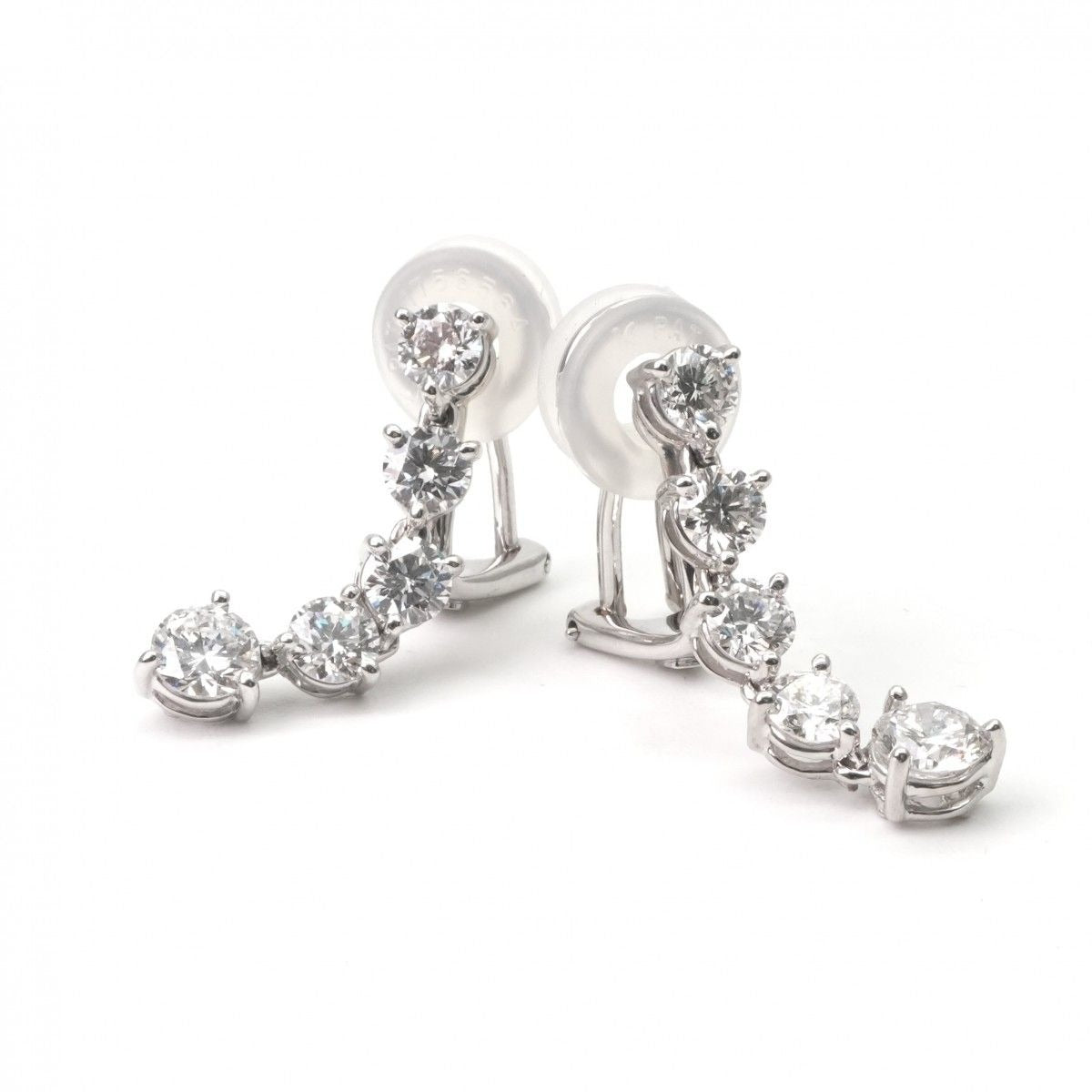 Harry Winston Earrings Platinum