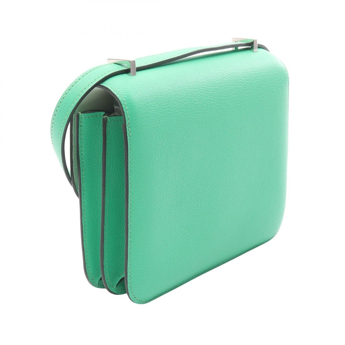 Hermes Shoulder Bag Constance 3 Mini Verso Veil Comic Fizz Leather Green — view 2