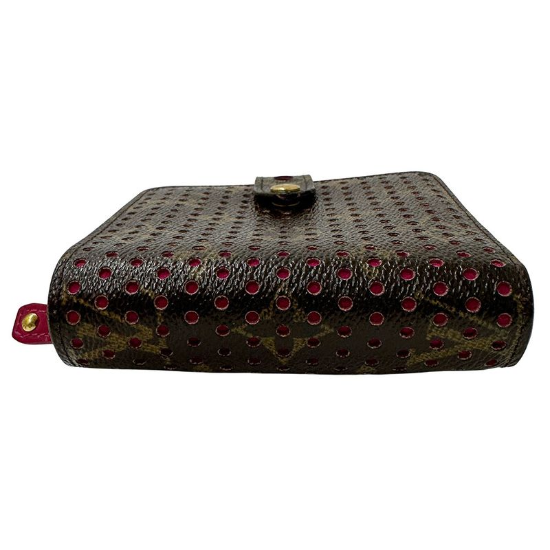 Louis Vuitton Wallets Ladies Branded Trifold Wallet Monogram Canvas Perfot