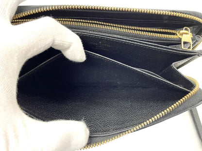 Louis Vuitton Monogram Empreinte Zippy Wallet Round Zip Wallet Long Wallet