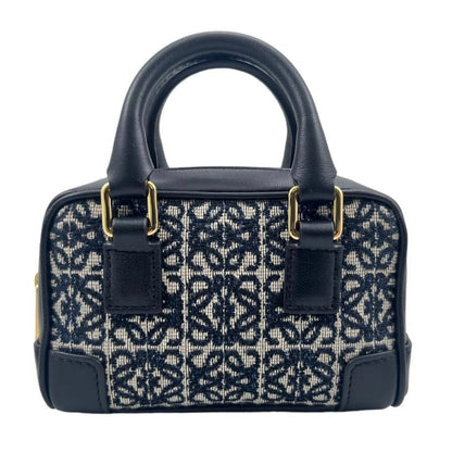 Loewe Amazona Nano 2WAY Mini Bag Handbag Shoulder Bag Navy Loewe