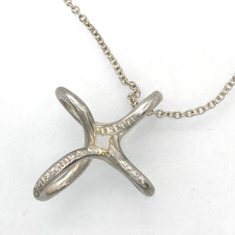 Tiffany & Co Tiffany & Co Infinity Cross Necklace Sv925 Silver Elsa Peretti