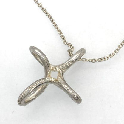 Tiffany & Co Tiffany & Co Infinity Cross Necklace Sv925 Silver Elsa Peretti