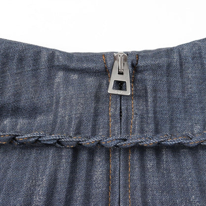 Dior Skirt Cotton Blue 34 — view 5