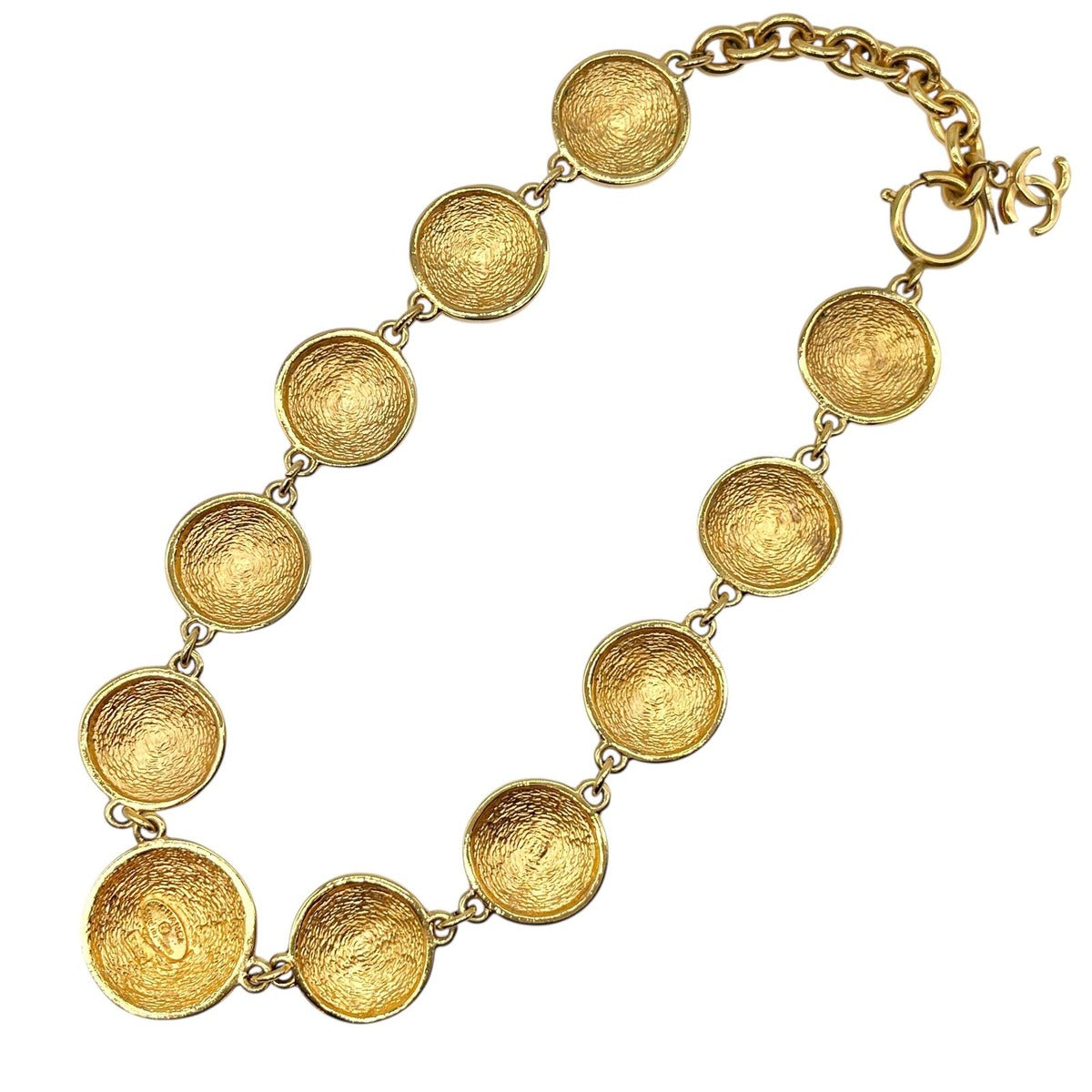 Chanel Necklace CC Logo Quilted — view 2