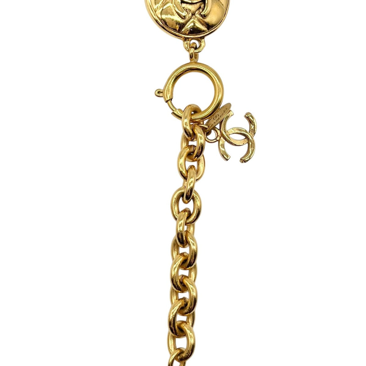 Chanel Necklace CC Logo Quilted — view 4