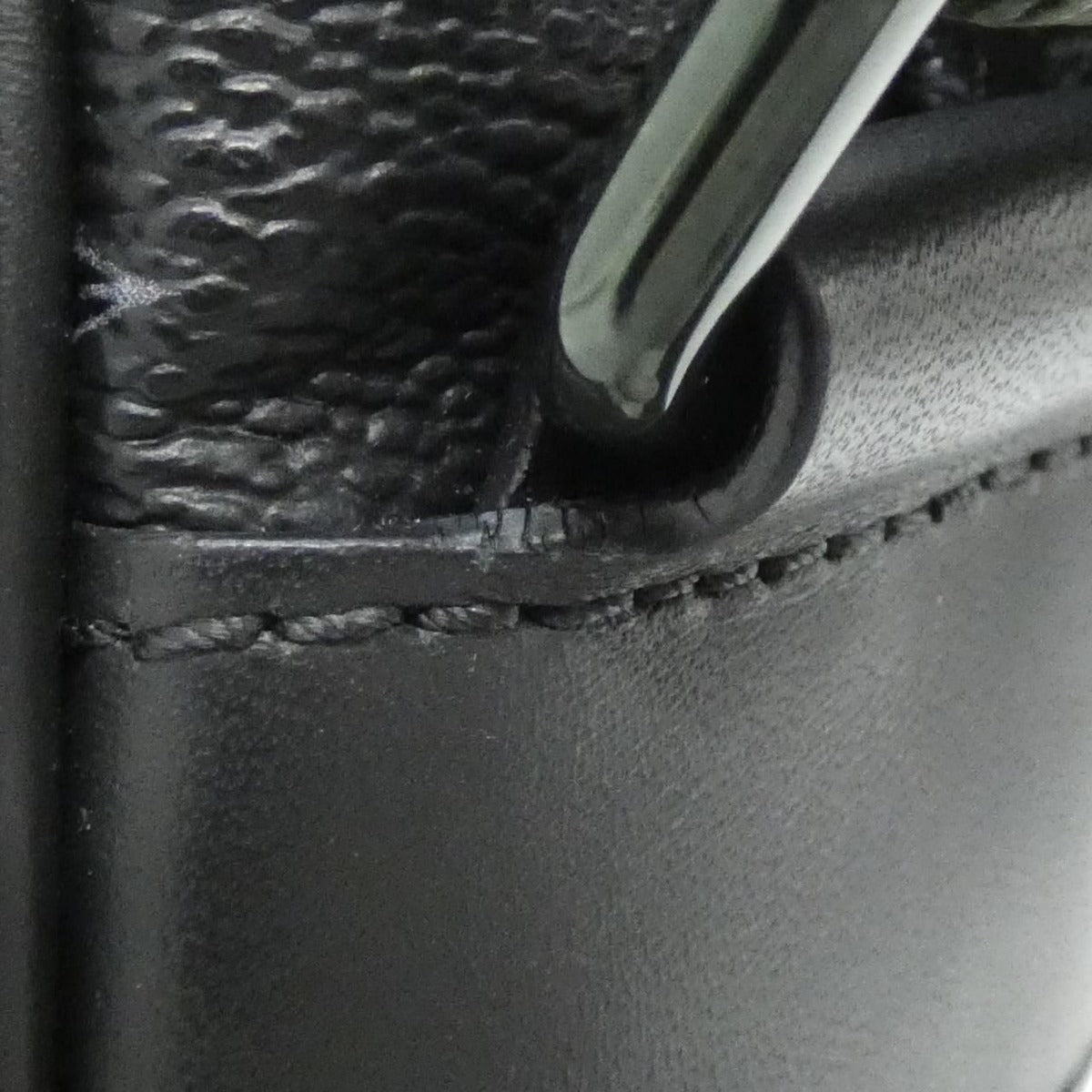 Louis Vuitton Monogram Eclipse Danube Shoulder Bag — view 7