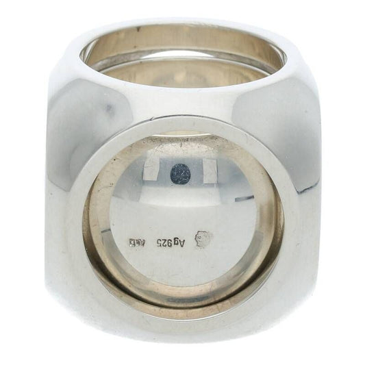 Hermes Vintage Extra Wide Serie Ring 7.5