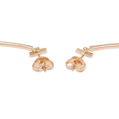 Tiffany & Co. Earrings T Wire Bar 18K Pink Gold — view 2