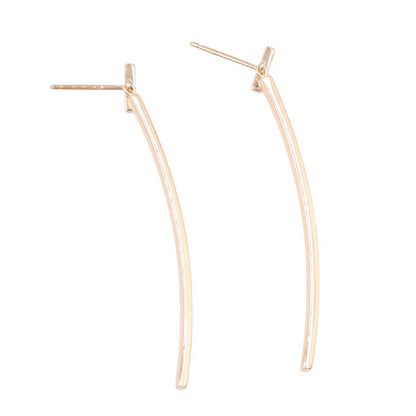 Tiffany & Co. Earrings T Wire Bar 18K Pink Gold — view 3