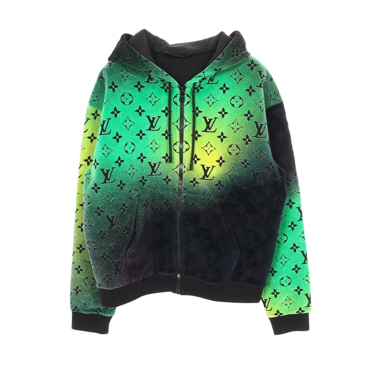 Louis Vuitton Hoodie Monogram Gradient Velvet Fvh Cotton