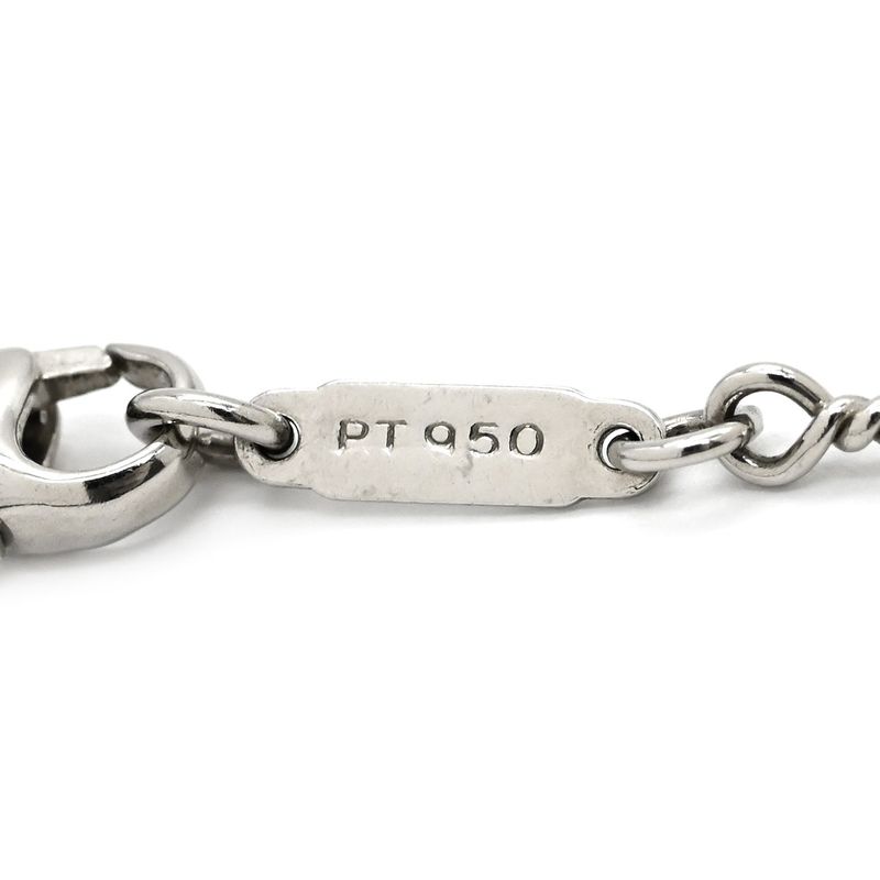 Tiffany & Co Tiffany & Co Necklace Sentimental Heart Diamond Pendant Pt950