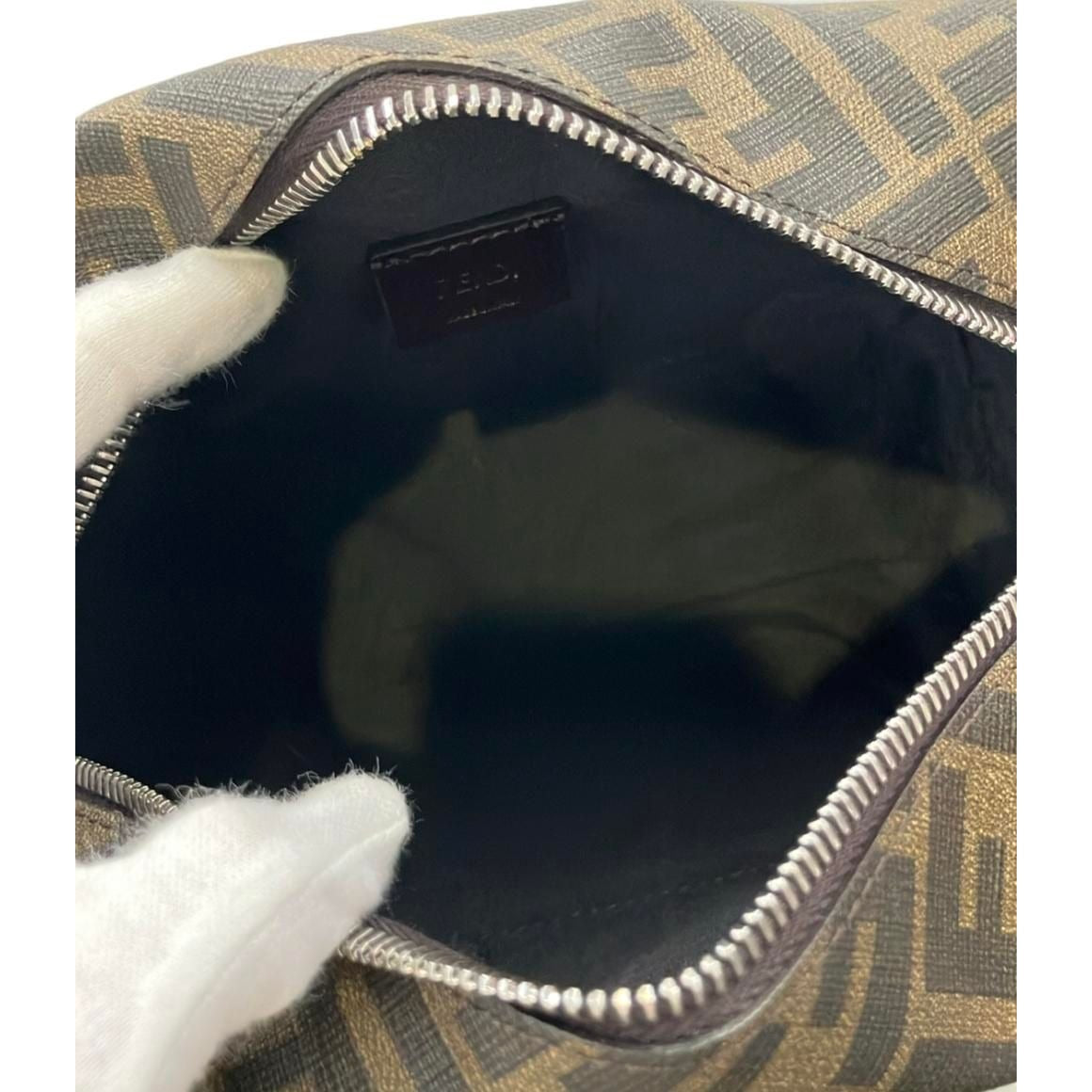 Fendi Clutch Pouch FF Logo — view 5