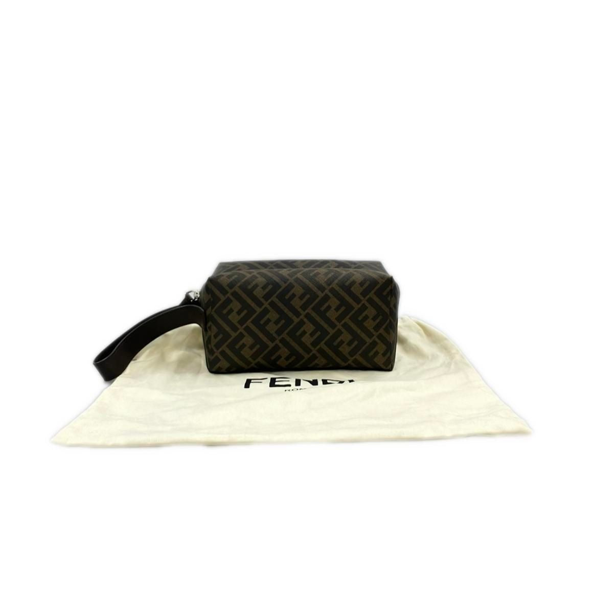 Fendi Clutch Pouch FF Logo — view 9