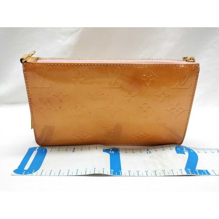 Louis Vuitton Pouch Lexington Marshmallow Pink Monogram Vernis — view 2