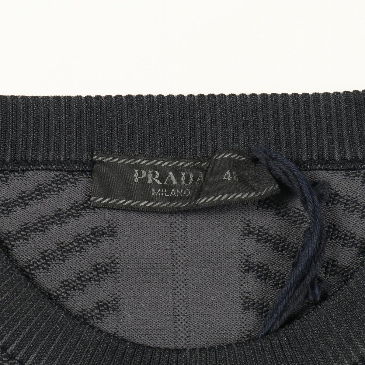 Prada Sweatshirt Technical Knit Sweater — view 3