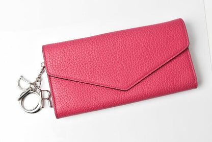 Christian Dior Wallet Christian Dior Long Wallet Diorissimo Bicolor Rose Pink