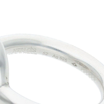 Hermes Echape GM Silver Ring Men's 10