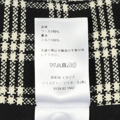 Dior Skirt Wool Black 36 — view 4